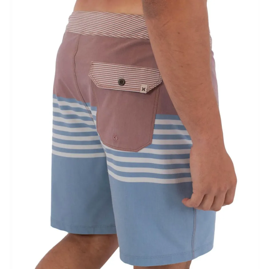 Hurley Bademode-- Phantom Naturals Tailgate 18' - Boardshorts Worker Blue