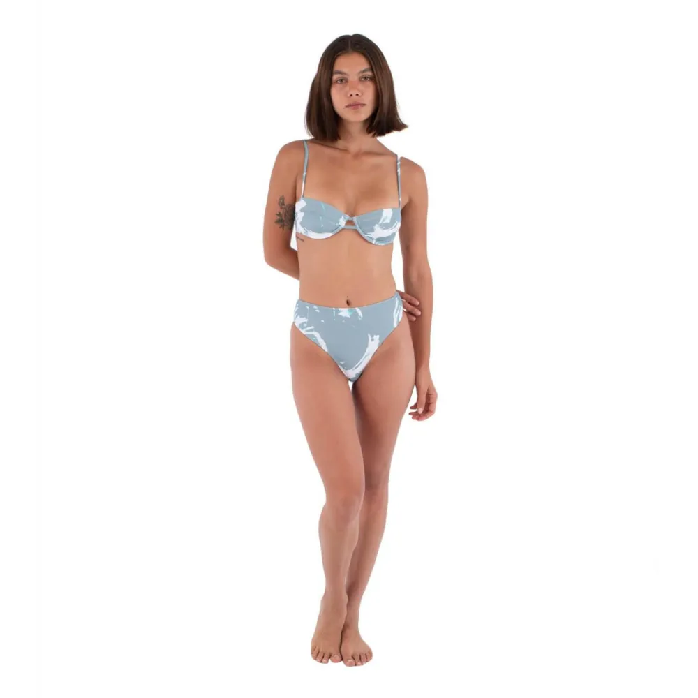 - Woen' BT High Wait - Bikini-Botto < Hurley Hot