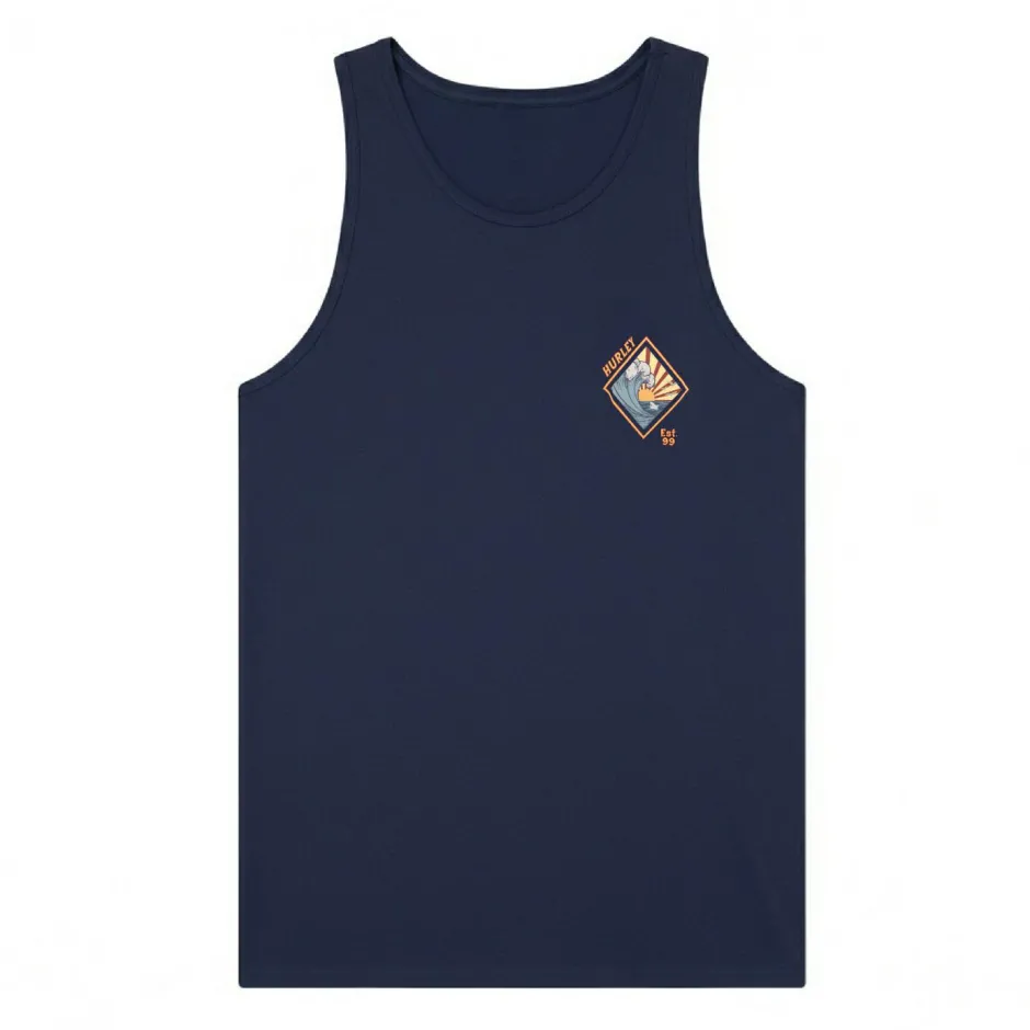 Hurley Shirts, Hemden & Longsleeves|Alltagsbekleidung-- Tank Printing Press Disques - Tank Top