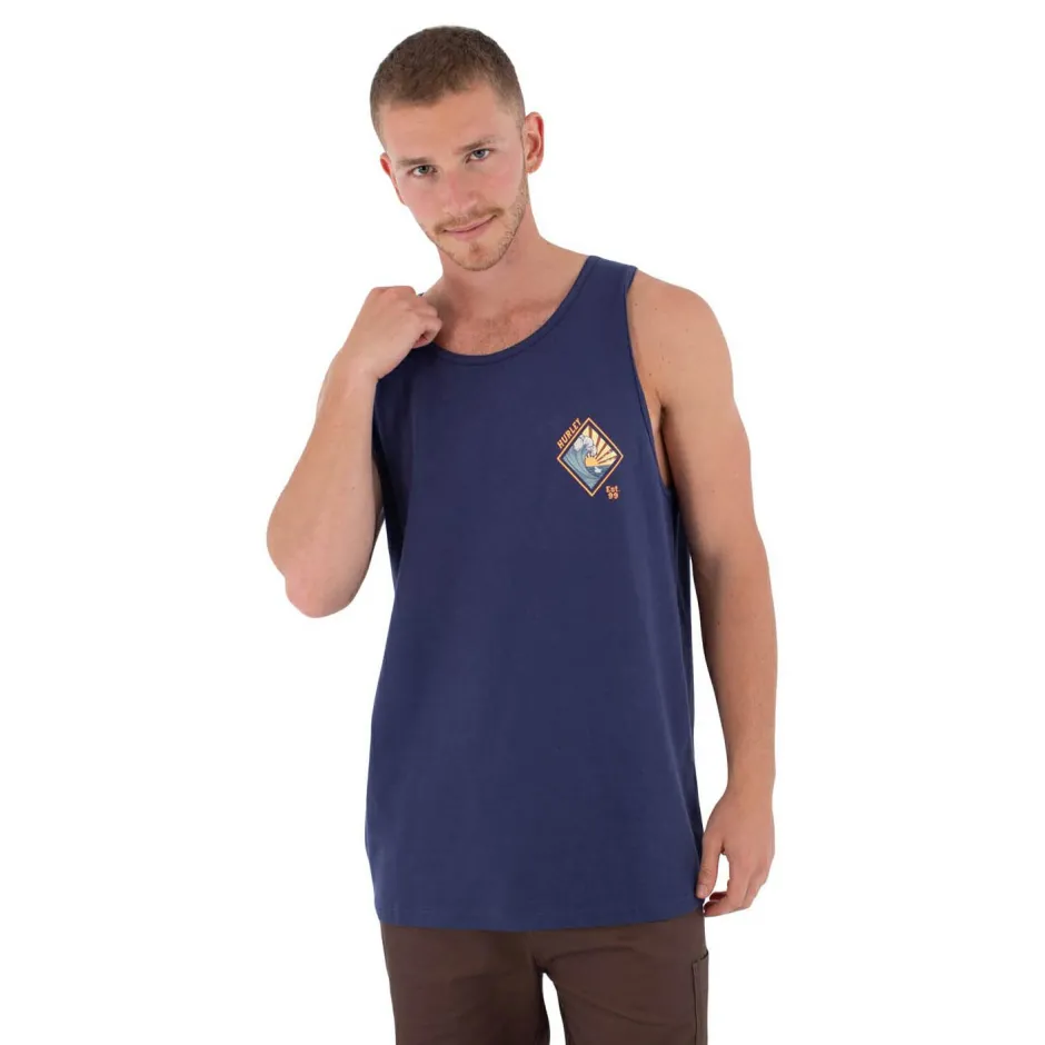Hurley Shirts, Hemden & Longsleeves|Alltagsbekleidung-- Tank Printing Press Disques - Tank Top