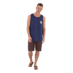 Hurley Shirts, Hemden & Longsleeves|Alltagsbekleidung-- Tank Printing Press Disques - Tank Top