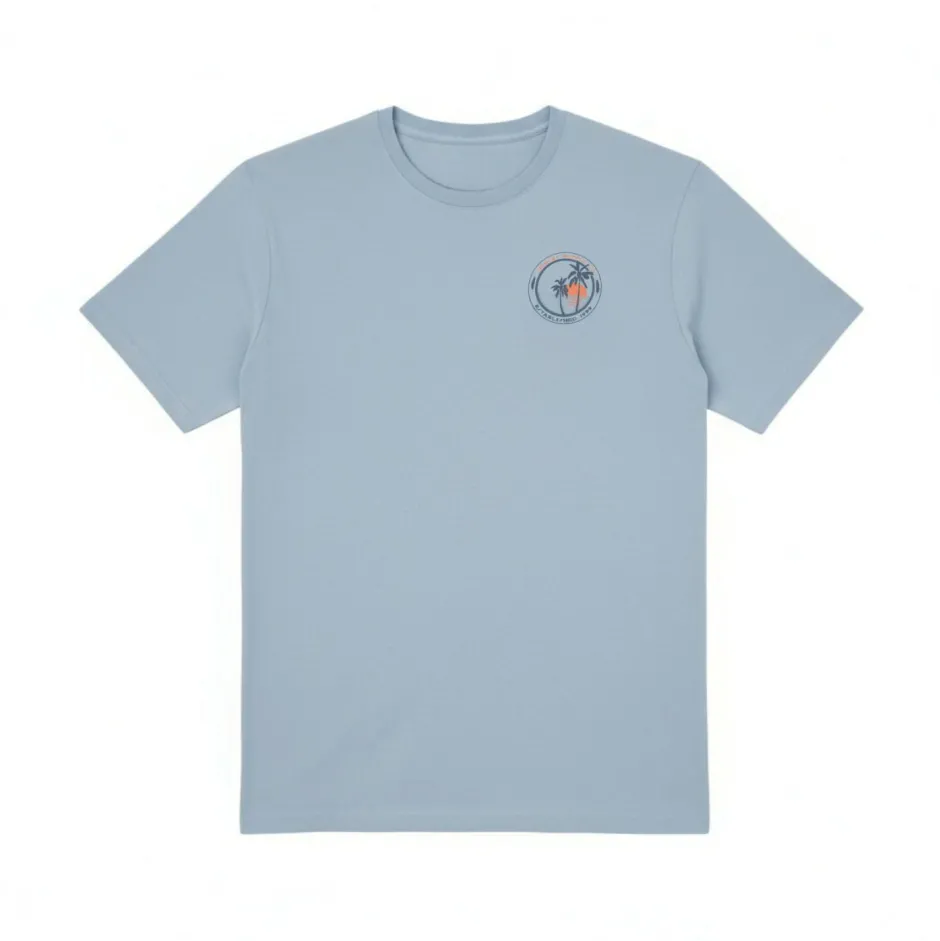 Hurley T-Shirts|Shirts, Hemden & Longsleeves-- Tee S/S Printing Press Enjoy - T-Shirt Spring Breeze