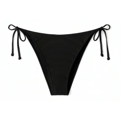 Hurley - Women's Ribbon Regular Fit Solid Color Reversible - Bikini-Bottom