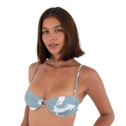 Hurley - Women's Under Wire Top - Bikini-Top Worker Blue Best