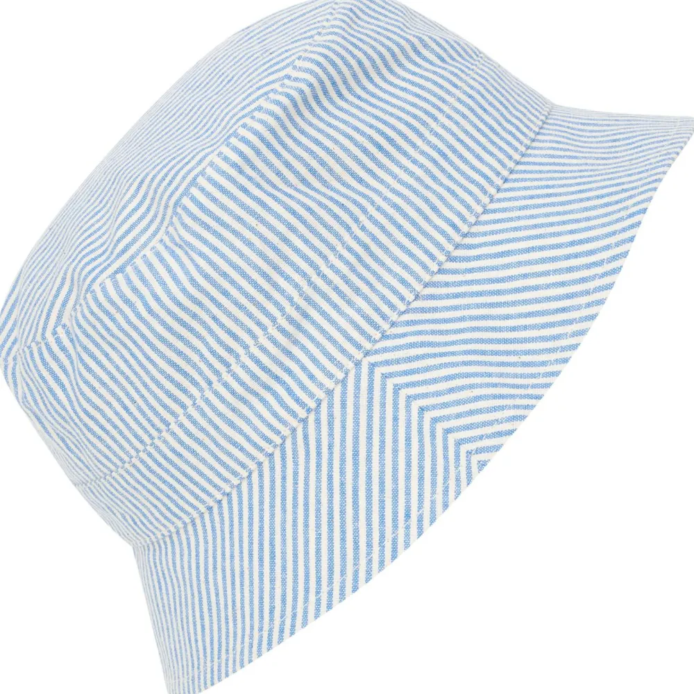 - Kid's Bucket Hat Woven Stripe - Hut < Huttelihut New