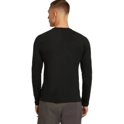 Icebreaker Alltagsbekleidung|T-Shirts-- Merino 150 Ace L/S Tee - Merinoshirt Black
