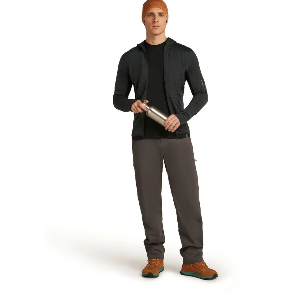 Icebreaker Alltagsbekleidung|T-Shirts-- Merino 150 Ace L/S Tee - Merinoshirt Black