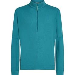 Icebreaker - Merino Blend 260 Waffle Knit Wander L/S 1/2 Zip - Merinoshirt Online