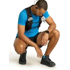Icebreaker Trekkingbekleidung|Alltagsbekleidung-- Merino 75 Cool-Lite Featherlight S/S Crewe - Merinounterwäsche Black