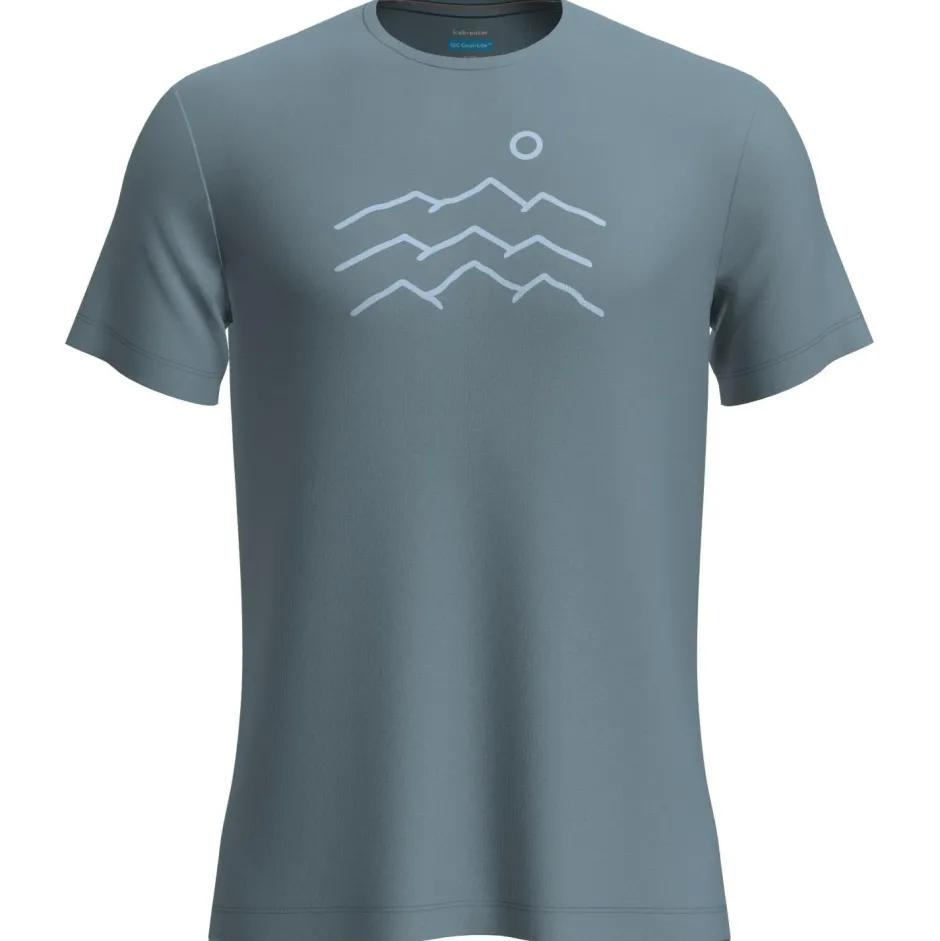 Icebreaker Laufbekleidung|Wanderbekleidung-- Merino 125 Cool-Lite Sphere S/S Across - Merinoshirt