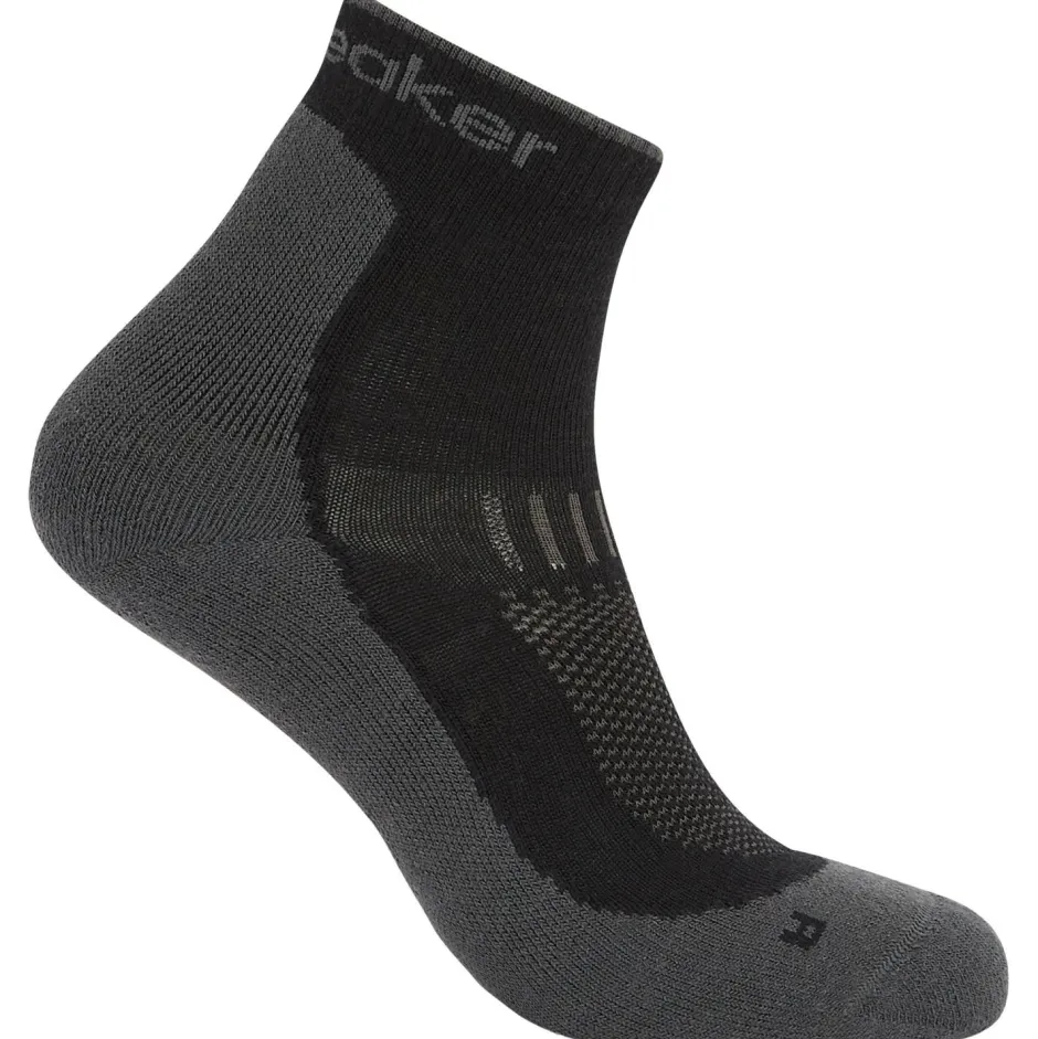Icebreaker Wandersocken|Merinosocken-- Merino Hike+ Light Mini - Wandersocken Black / Obsidian