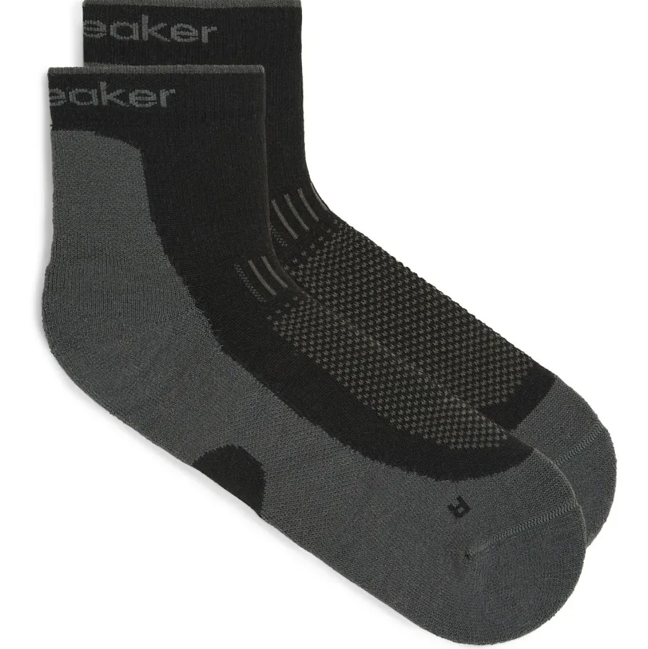 Icebreaker Wandersocken|Merinosocken-- Merino Hike+ Light Mini - Wandersocken Black / Obsidian