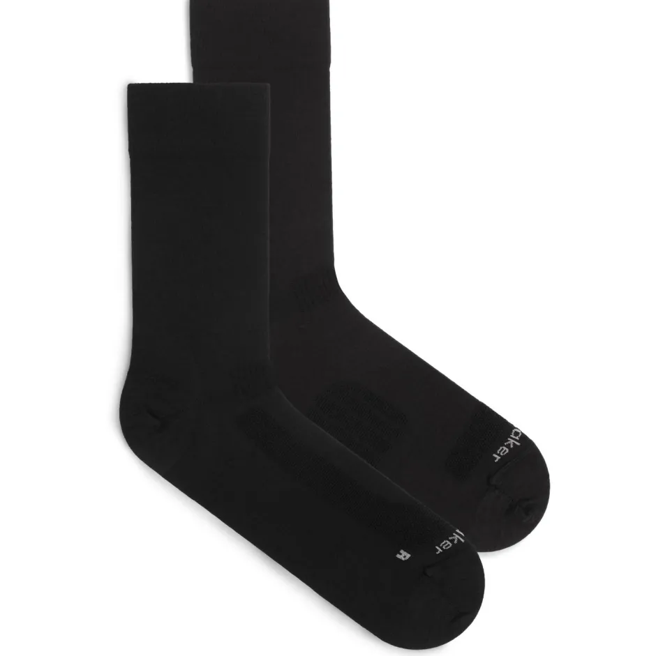 Icebreaker Wandersocken|Merinosocken-- Merino Hike+ Liner Crew - Wandersocken Black