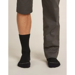 Icebreaker Wandersocken|Merinosocken-- Merino Hike+ Liner Crew - Wandersocken Black