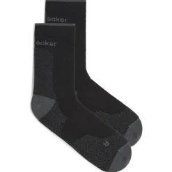 Icebreaker Wandersocken|Socken-- Merino Hike+ Ultralight Quarter - Wandersocken Black / Obsidian