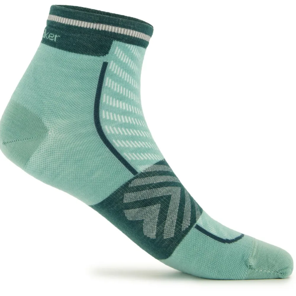 Icebreaker - Merino Run+ Ultralight Mini - Laufsocken Black / Graphite New