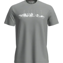 Icebreaker Alltagsbekleidung|Wanderbekleidung-- Merino 150 Tech Lite S/S Tee The Peaks - Merinoshirt