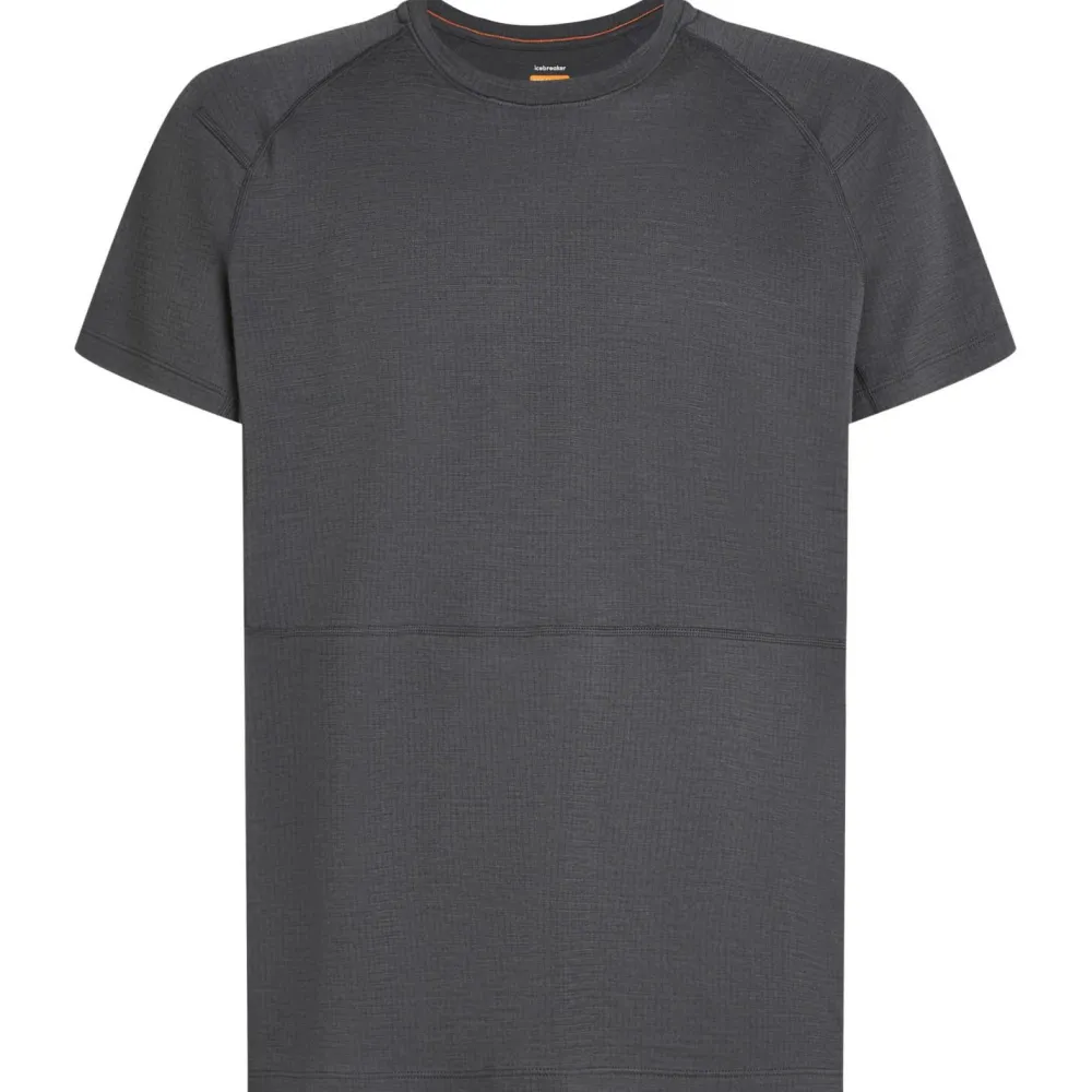 Icebreaker - Merino 200 Waffle Elevation S/S Tee - Merinoshirt Obsidian Clearance