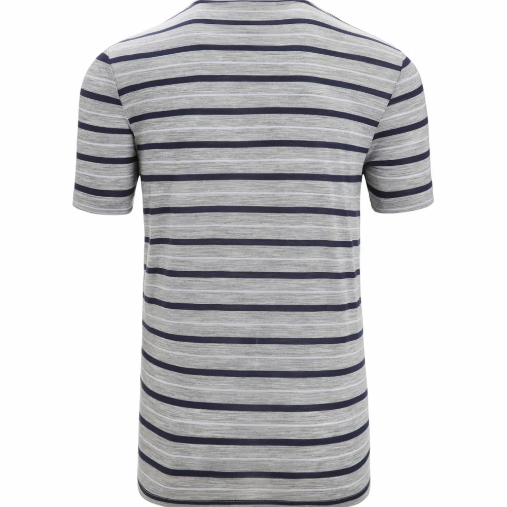 Icebreaker - Wave S/S Tee Stripe - Merinoshirt Online