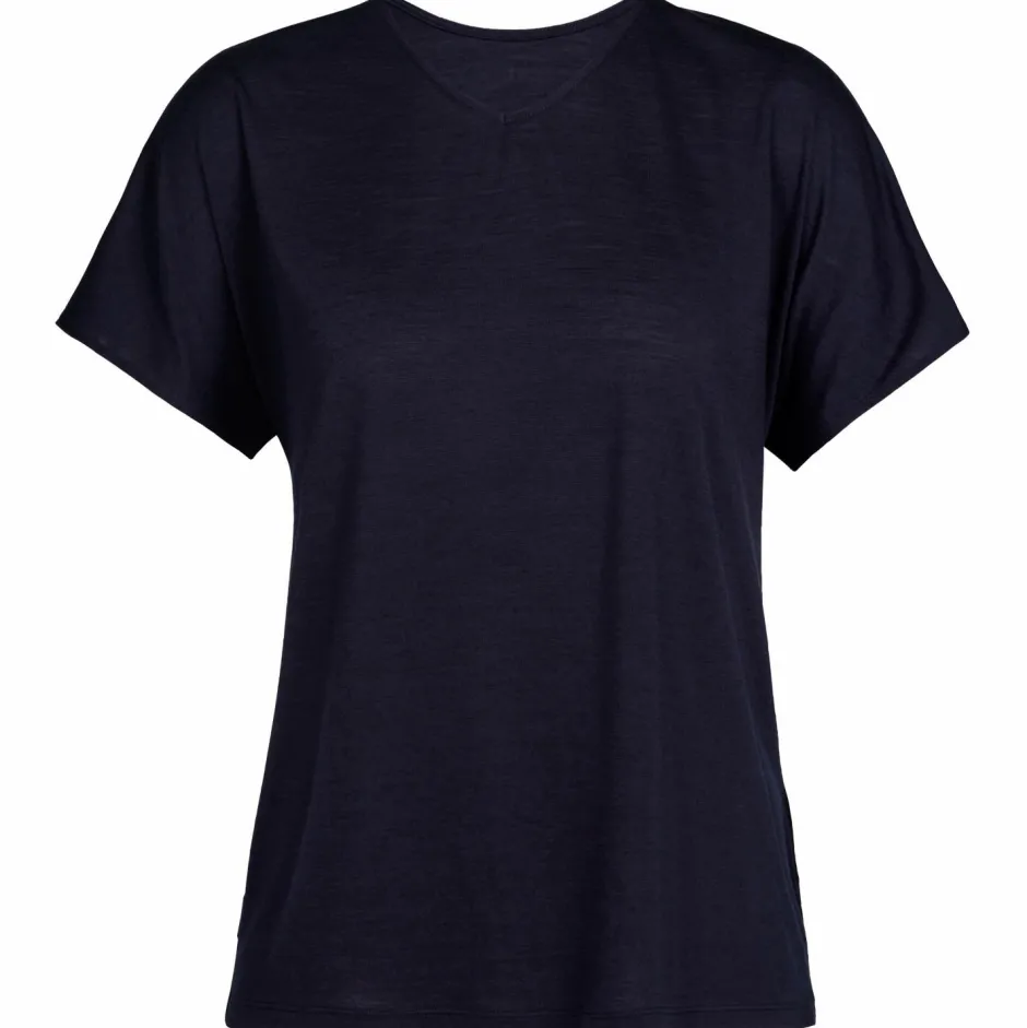 Icebreaker T-Shirts|Shirts, Hemden & Longsleeves-- Women's Drayden Reversible S/S Top - Merinoshirt