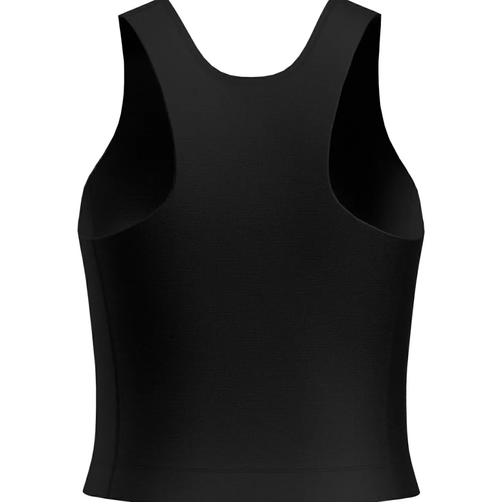 Icebreaker - Women's Merino 150 Active Cropped Bra-Tank - Merinoshirt Black