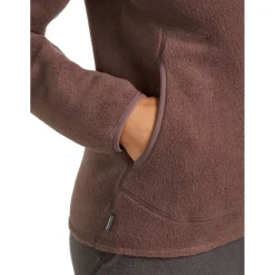 Icebreaker Wanderbekleidung|Jacken-- Women's Merino Blend 800 Realfl. Cl. Pile L/S - Merinojacke