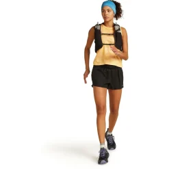 Icebreaker - Women's Merino 125 Cool-Lite Sped Tank Fusion - Tank Top Passion / AOP New