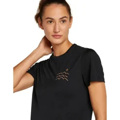 Icebreaker - Women's Merino 125 Cool-Lite Sphere S/S Across - Merinoshirt Midnight Navy Hot
