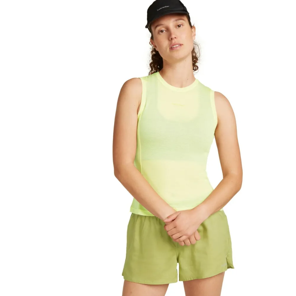 Icebreaker - Women's Merino 75 Cool-Lite Featherlight Tank - Top Black Outlet