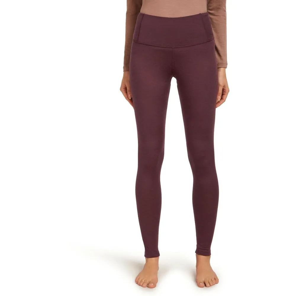Icebreaker - Women's Merino 200 Oasis High Rise Leggings - Merinounterwäsche Black Clearance