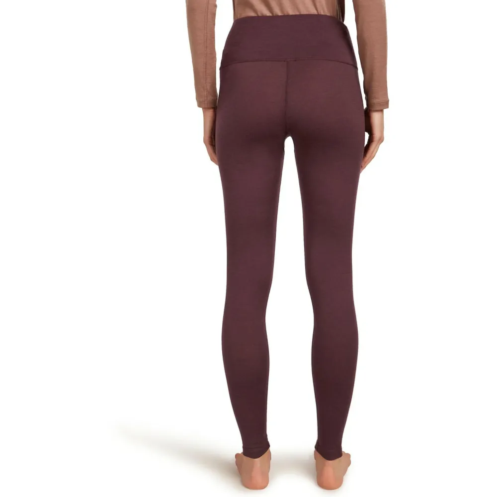 Icebreaker - Women's Merino 200 Oasis High Rise Leggings - Merinounterwäsche Black Clearance