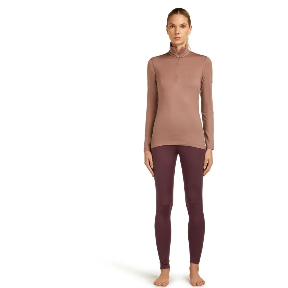 Icebreaker - Women's Merino 200 Oasis High Rise Leggings - Merinounterwäsche Black Clearance