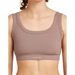 Icebreaker - Women's Merino Rib Lotus Bra - Sport-BH Citrine Best