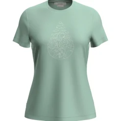 Icebreaker Alltagsbekleidung|Wanderbekleidung-- Women's Merino 150 Tech Lite III S/S Hike Path - Merinoshirt