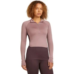 Icebreaker - Woen' erino 260 Zoneknit / Haf Zip - erinopuover