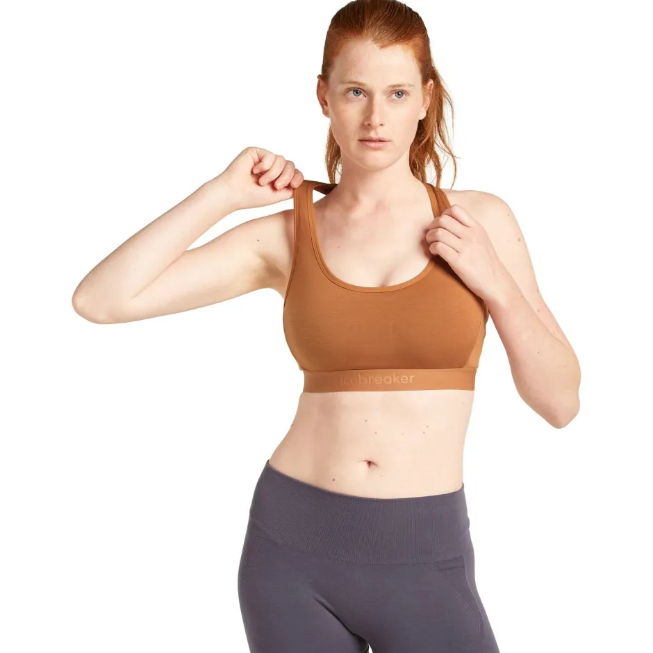 Icebreaker - Woen' erino 125 Zoneknit Racerback Bra - port-BH