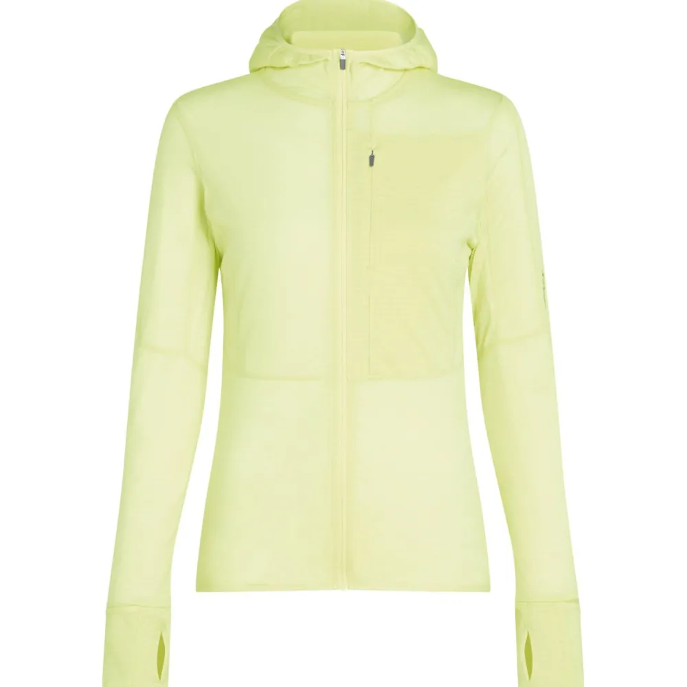 Icebreaker - Women's 200 RealFleece Descender L/S Zip Hoodie - Merinohoodie Online