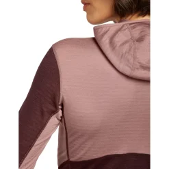 Icebreaker - Women's 200 RealFleece Descender L/S Zip Hoodie - Merinohoodie Online