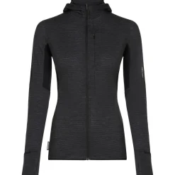 Icebreaker - Women's 200 RealFleece Descender L/S Zip Hoodie - Merinohoodie Online