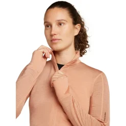 Icebreaker - Woen' Reafeece Decender / Haf Zip - erinohirt