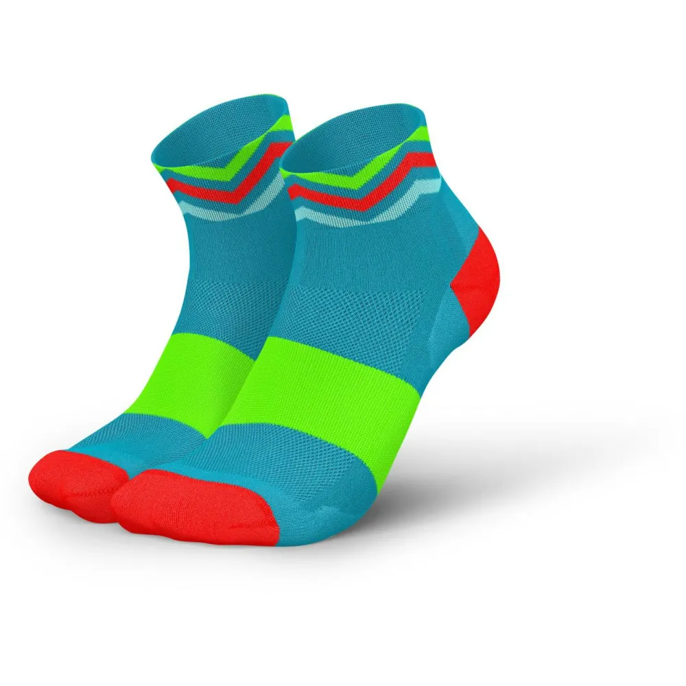 INCYLENCE - Ultralight Waves Short - Laufsocken Hot