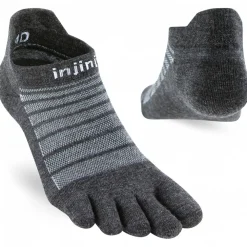 Injinji - Run Lightweight No Show Wool - Laufsocken Slate New