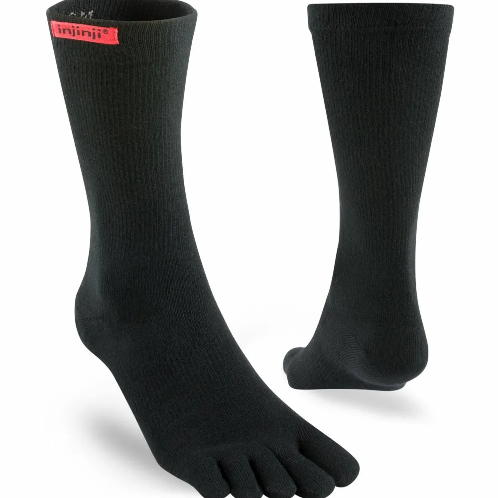 Injinji - Sport Original Weight Crew - Multifunktionssocken Black Sale