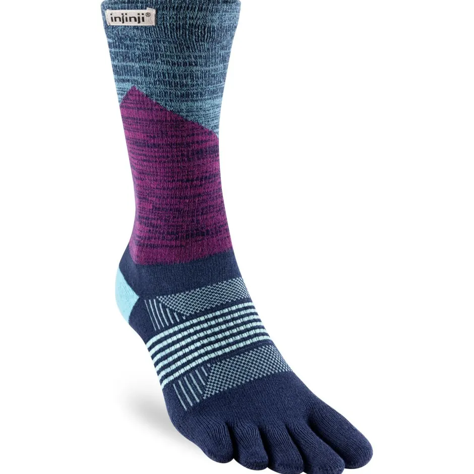 Injinji Wandersocken|Socken-- Women's Trail Midweight Crew - Wandersocken