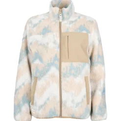 Iriedaily Jacken|Alltagsbekleidung-- Women's Arkta Teddy 2 Jacket - Fleecejacke Khaki / Grey