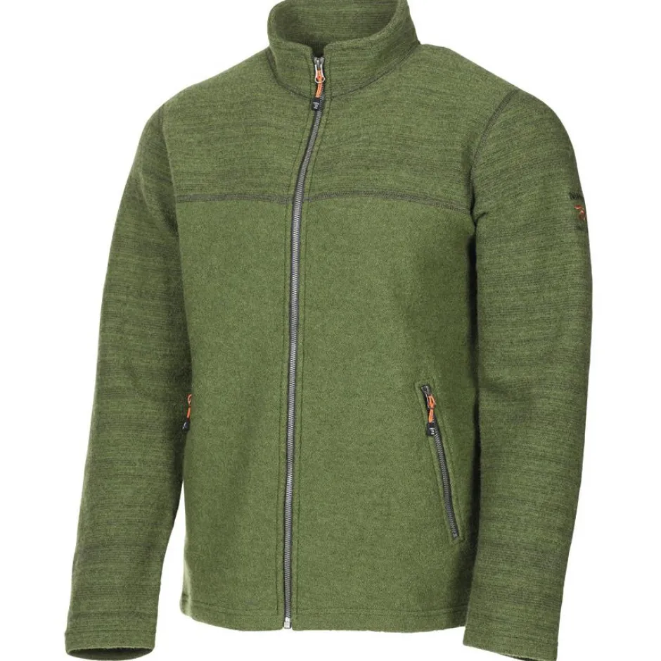 Ivanhoe of Sweden Jacken|Wanderbekleidung-- Jon Full Zip - Wolljacke