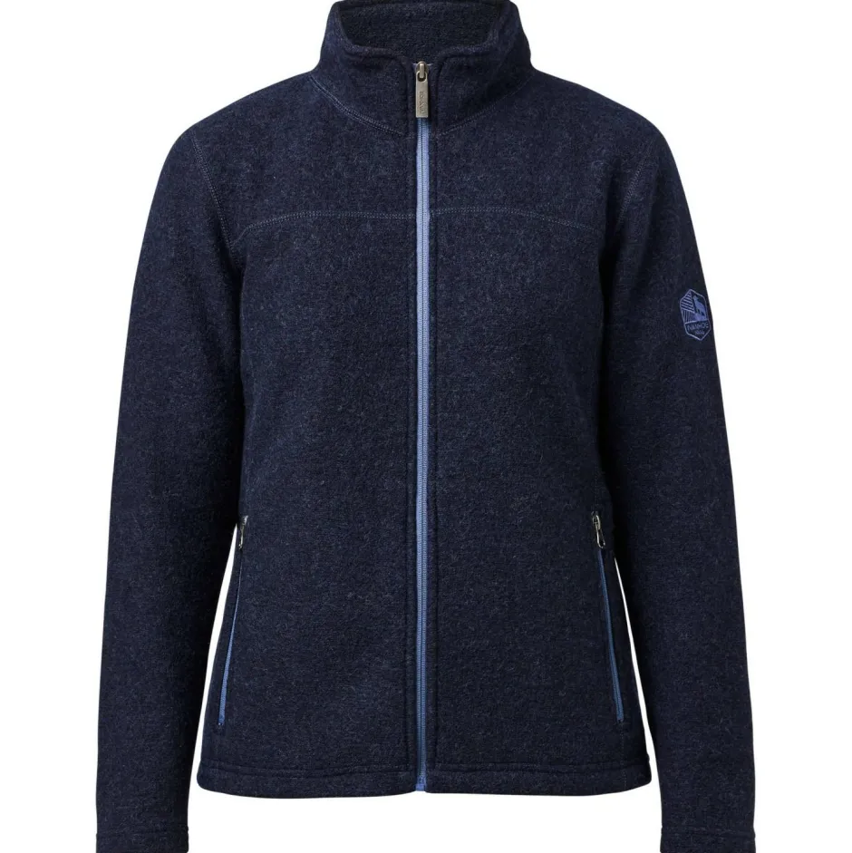 Ivanhoe of Sweden Alltagsbekleidung|Wanderbekleidung-- Women's Beata Full Zip - Wolljacke