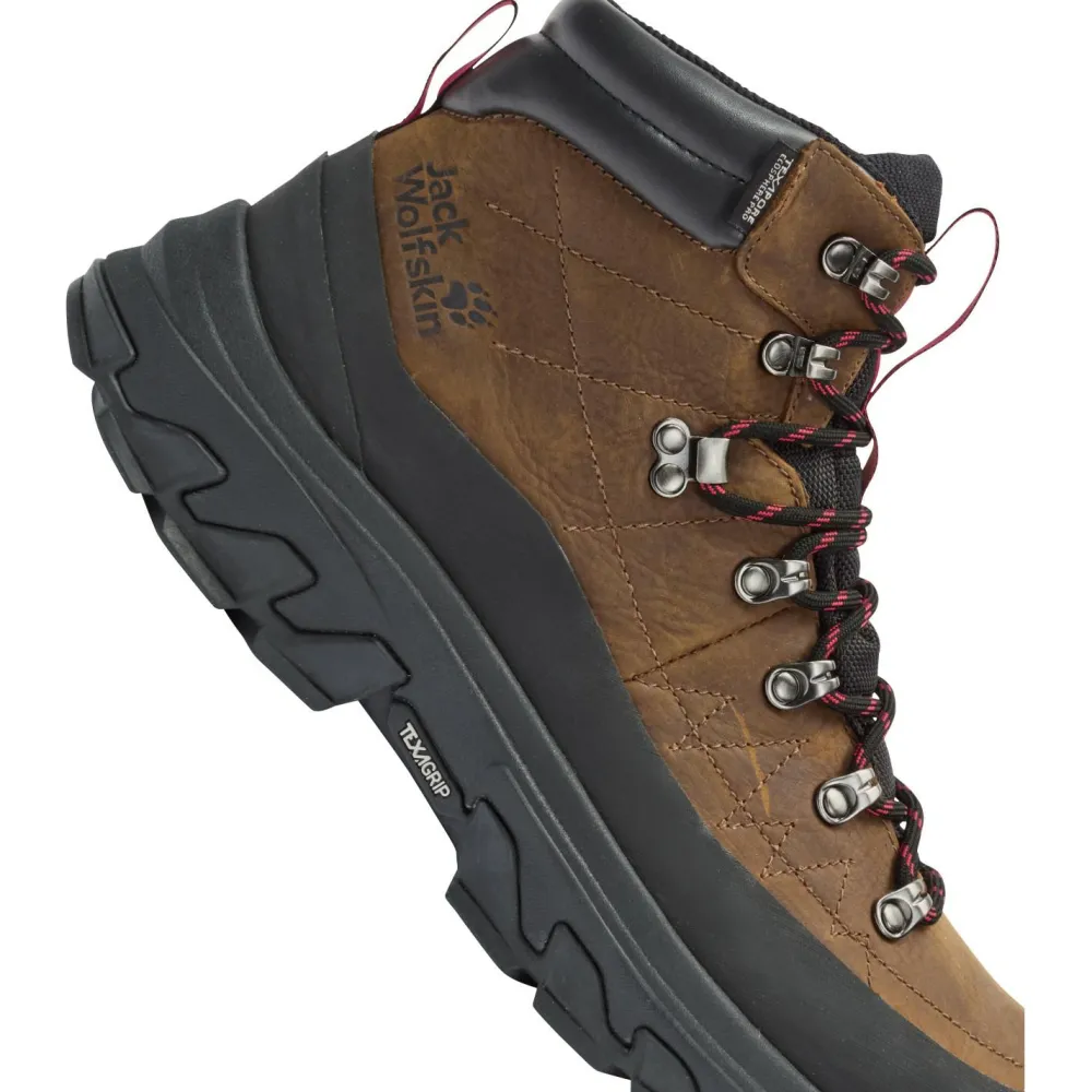 Jack Wolfskin - Apex Hike Pro Lth Texapore Mid - Wanderschuhe Fawn