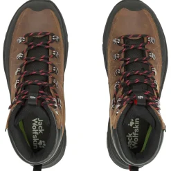 Jack Wolfskin - Apex Hike Pro Lth Texapore Mid - Wanderschuhe Fawn