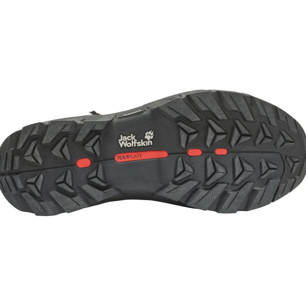 Jack Wolfskin - Apex Hike Pro Lth Texapore Mid - Wanderschuhe Fawn